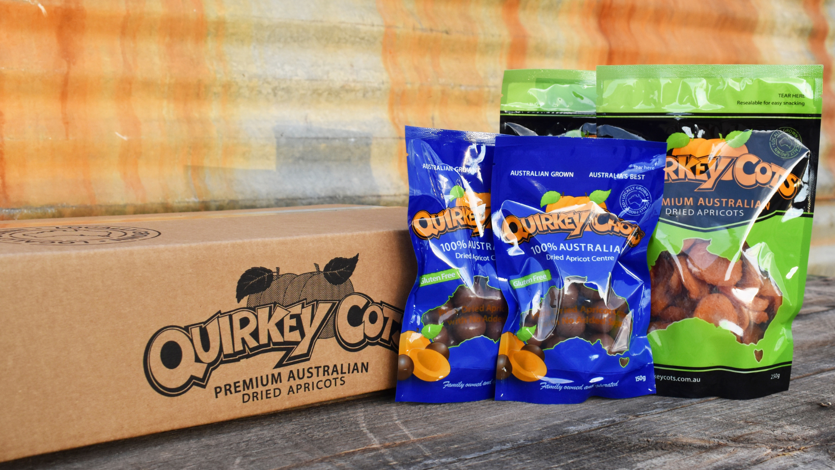 Apricots and chocolate from Quirkey Cots