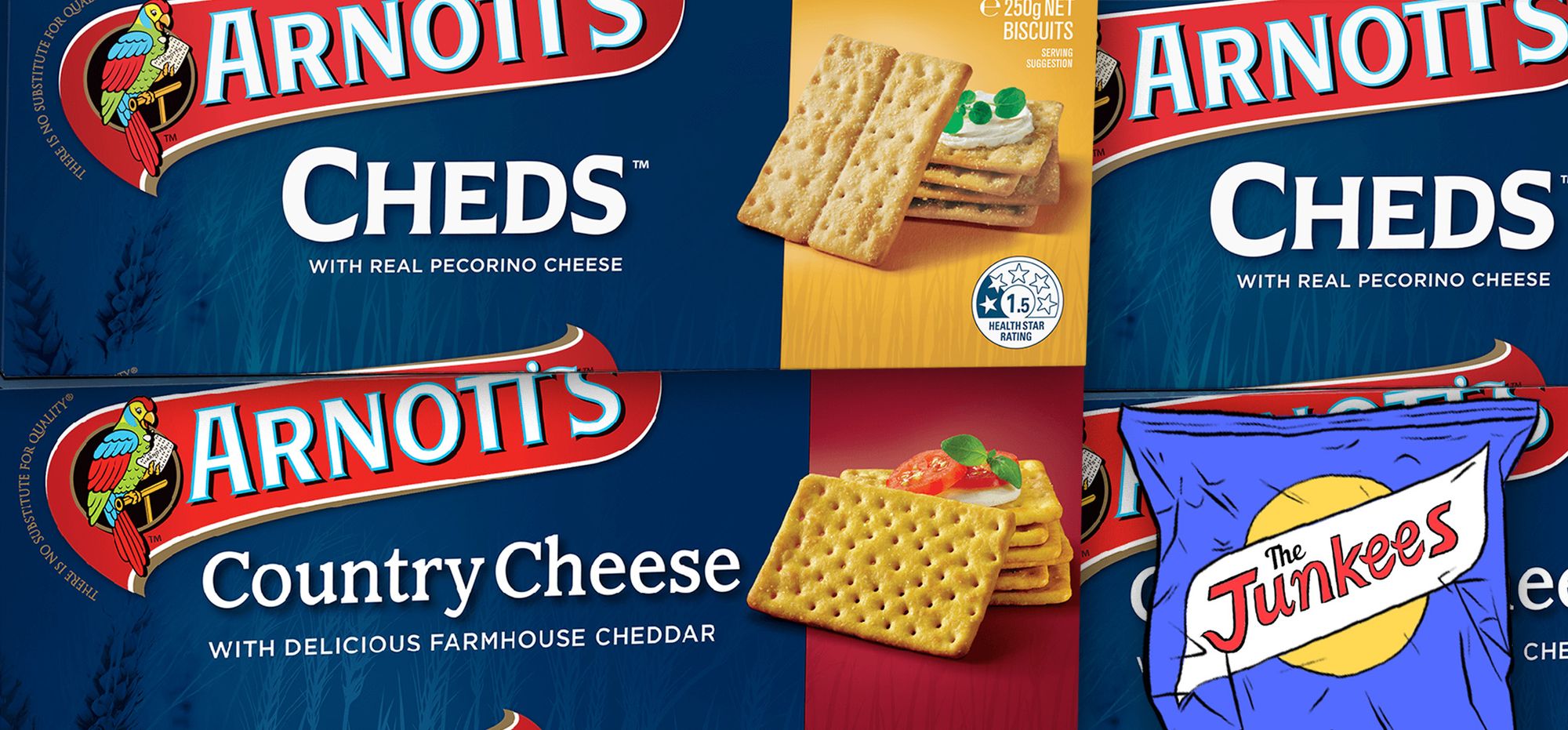 Cheese Biscuits Arnott's Derby